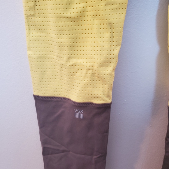 Victoria's Secret VSX Sport | Yellow/Grey Knockout Leggings - Picture 4 of 7